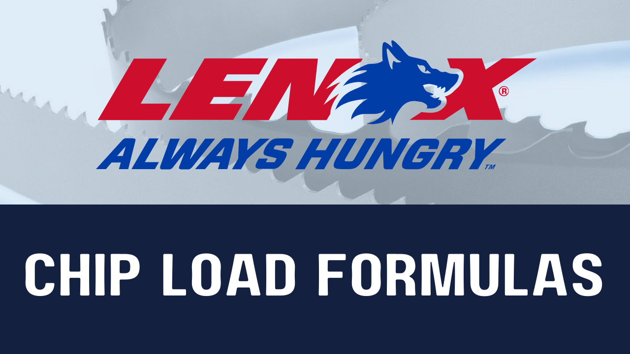 Chip Load Formulas